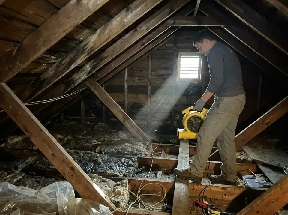 attic-water-damage-drying-proc-007 — frequently asked questions, Emergency Water Extraction & 24/7 Flood Response in New Yor…
